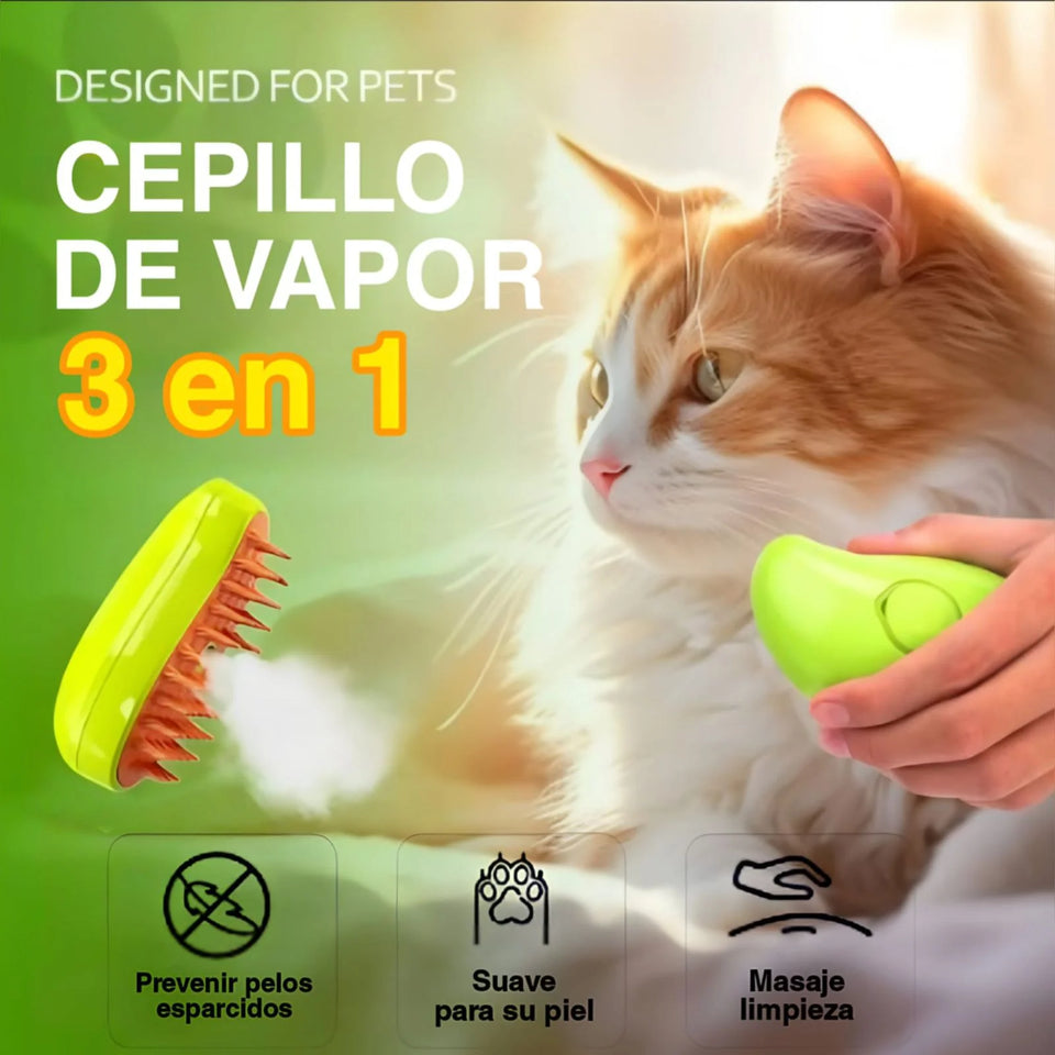 CEPILLO A VAPOR PARA MASCOTAS