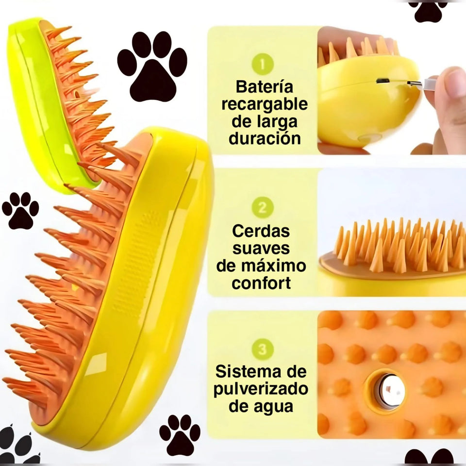 CEPILLO A VAPOR PARA MASCOTAS